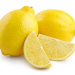 Delicious ripe lemons, isolated on white background